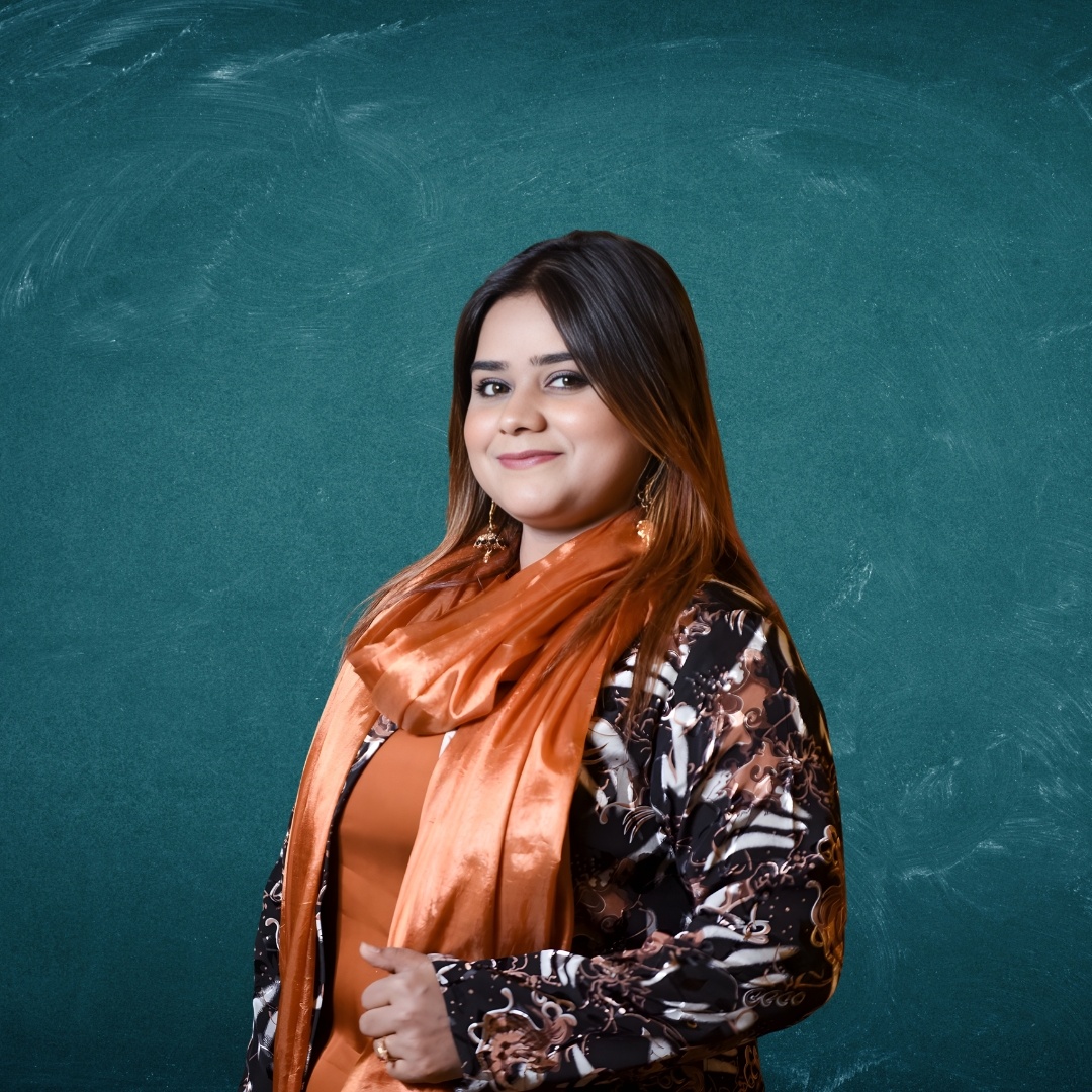 Miss Ramsha Kazim, Biology and Chemistry teacher at ConfoStudy